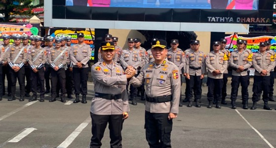 Tongkat Komando Polres Tasik Berganti, AKBP Ade Papa Rihi Resmi Lanjutkan Estafet Kepemimpinan