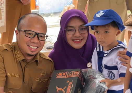 Wali Kota Tasik Dorong Wajib Belajar 13 Tahun Lewat Kunker Bunda PAUD di TK Negeri Pembina